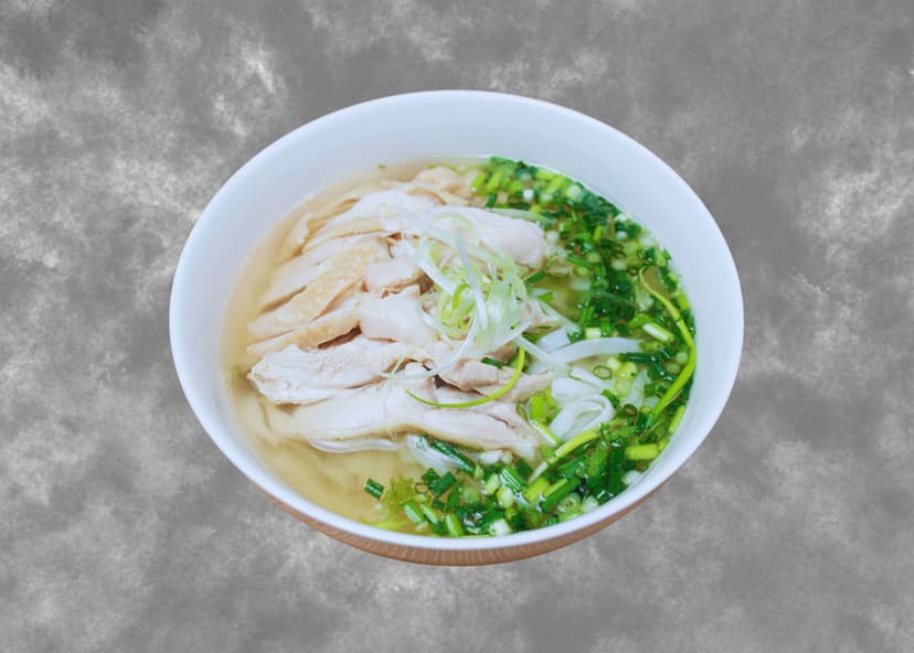 鶏肉のフォー、生のフォー